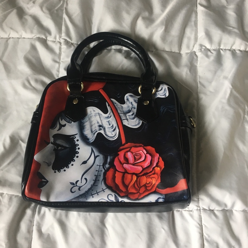 Bride of Frankenstein Sugarskull Purse